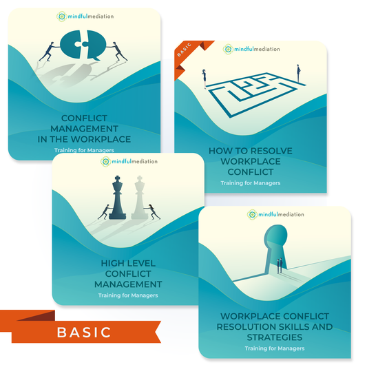 Workplace Conflict Resolution Training Package for Managers - Basic - 4 Courses